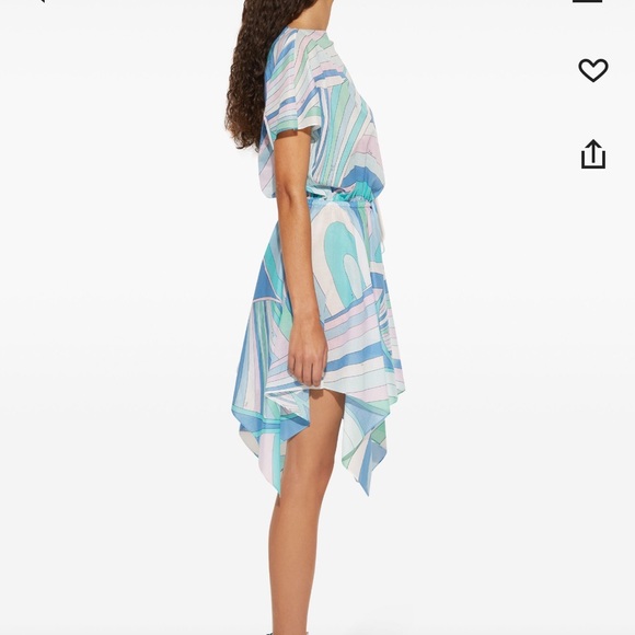 Pucci iride-print cotton mini dress - Picture 2 of 13